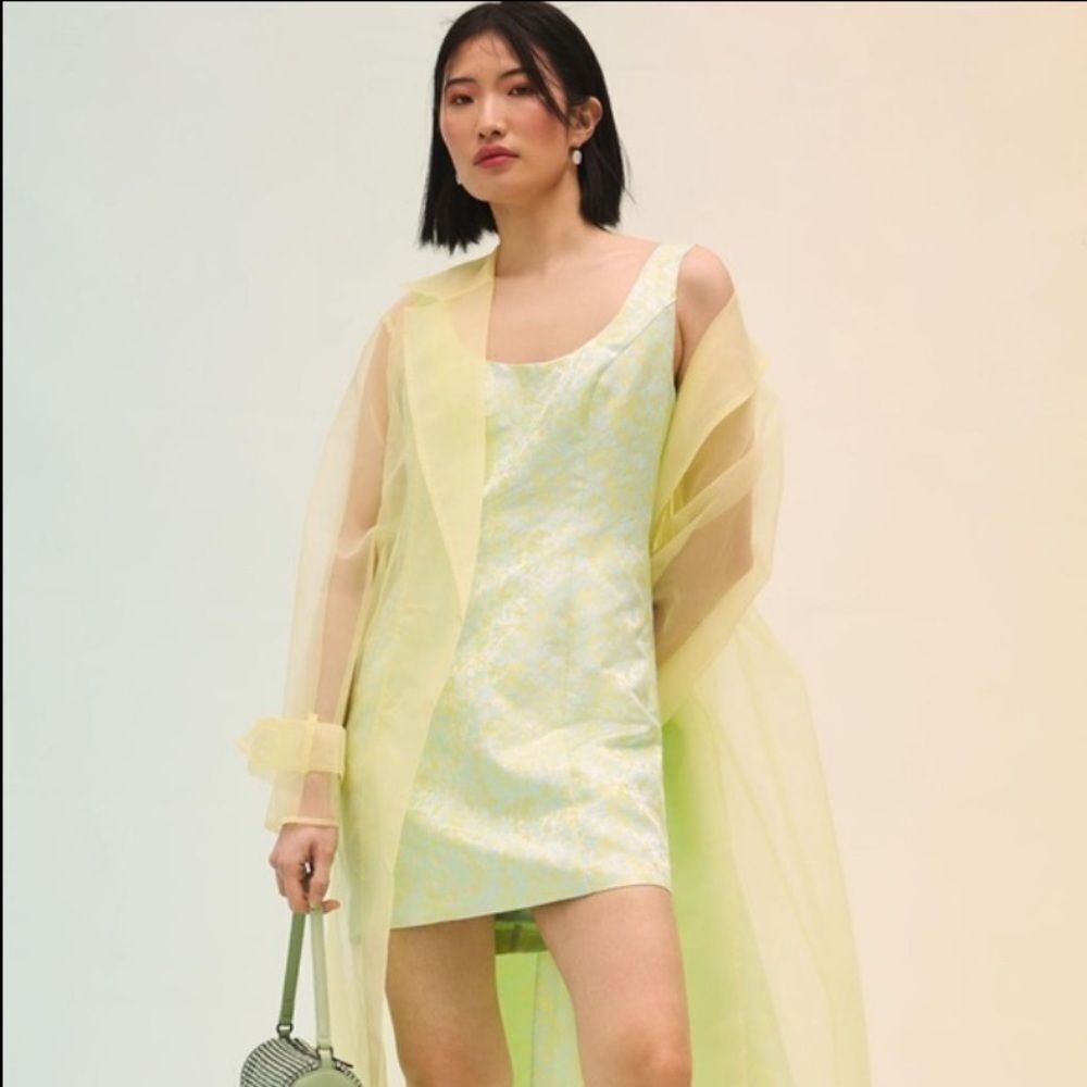 Hutch Jacquard Train Dress Size 4